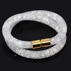 Mesh double bracelet